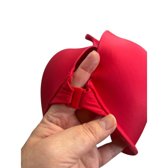 Victoria Secret Push-Up Racerback Bra Red - Picture 11 of 12
